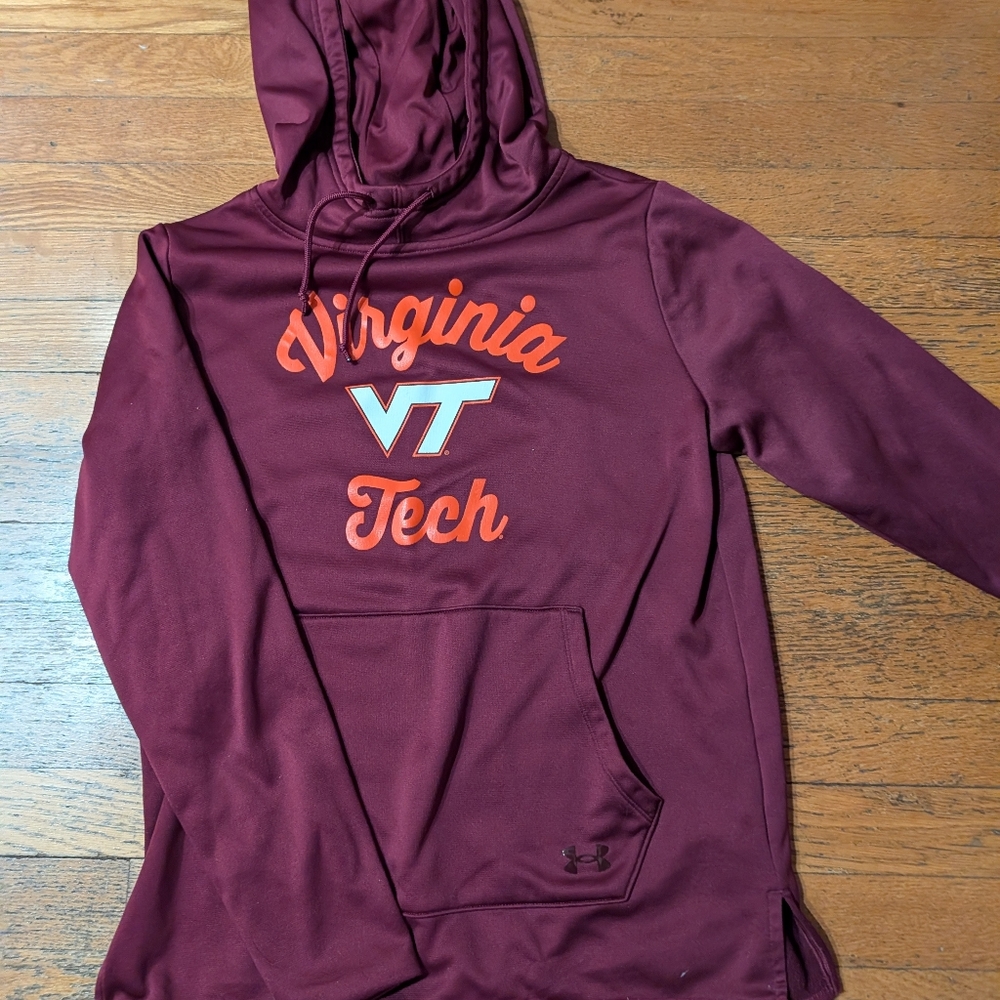 Under Armour Maroon Virginia Tech Hoodie